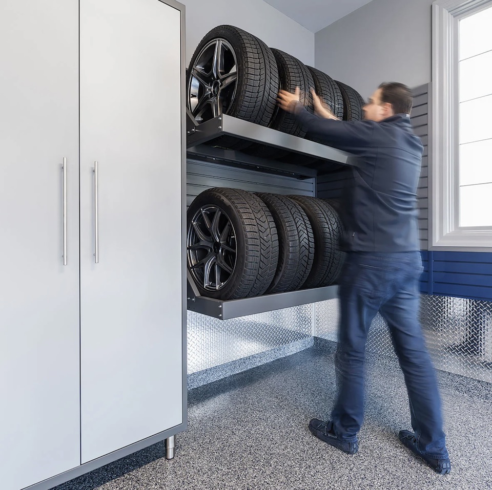 Home Tire Storage Ideas To Keep Your Garage More Organized